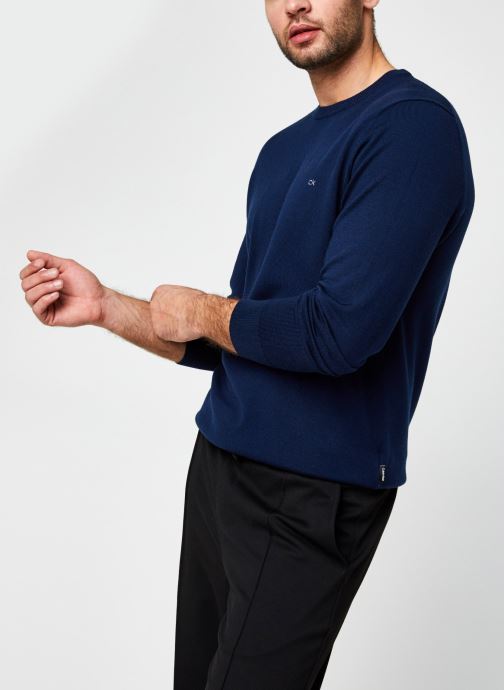Superior Wool Crew Neck Sweater par Calvin Klein