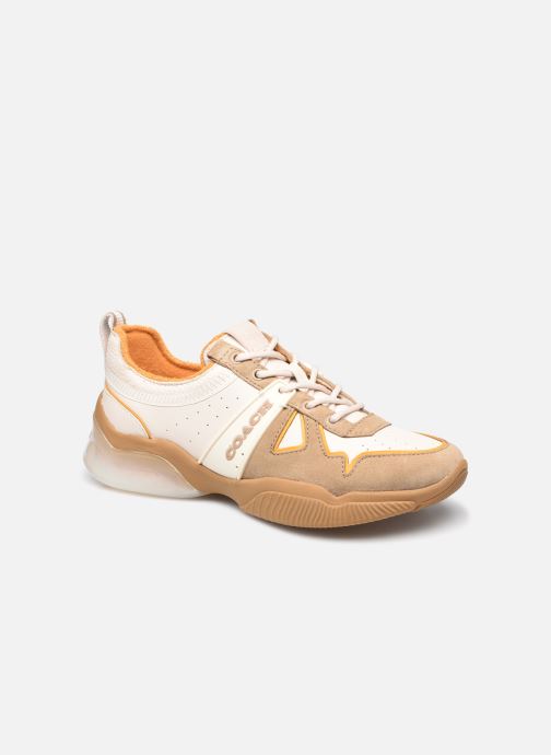 Citysole Leather-Terrycloth Runner par Coach