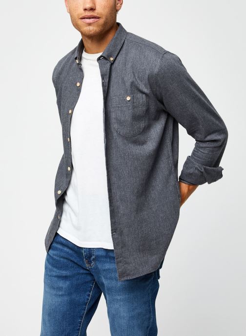 Chemise Elder Mélange Flannel par Knowledge Cotton Apparel