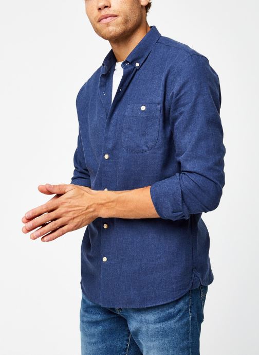 Chemise Elder Mélange Flannel par Knowledge Cotton Apparel