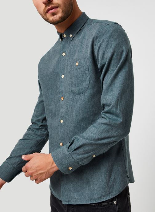 Chemise Elder Mélange Flannel par Knowledge Cotton Apparel