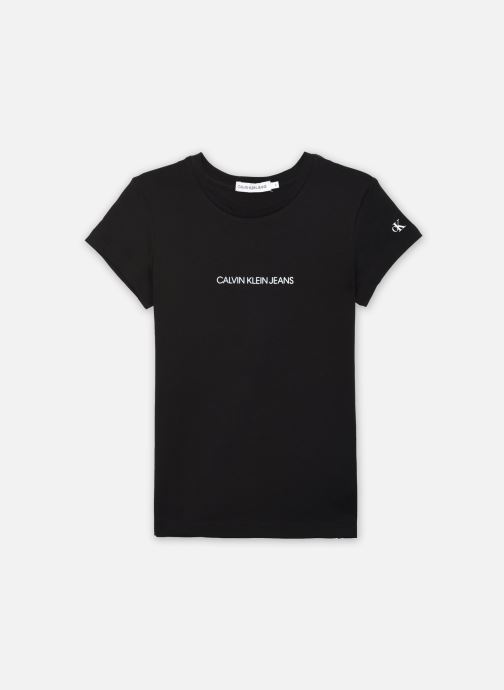 Metallic Chest Logo Slim Top par Calvin Klein