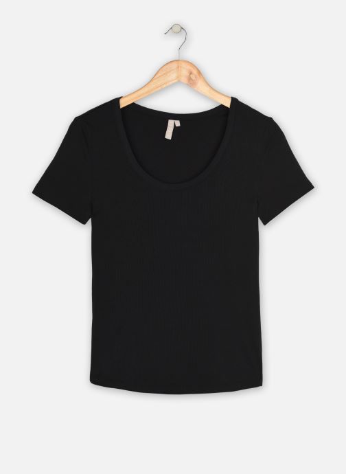 Pckaitlin Ss U-Neck Top Bc par Pieces