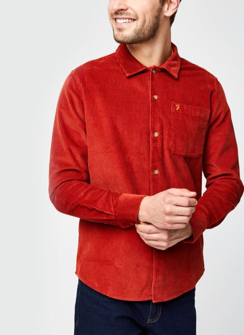 Wyman Ls Cord Shirt par Farah