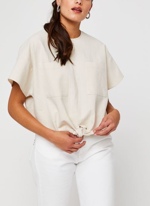 Slfmioni Ss Tie Top B par Selected Femme