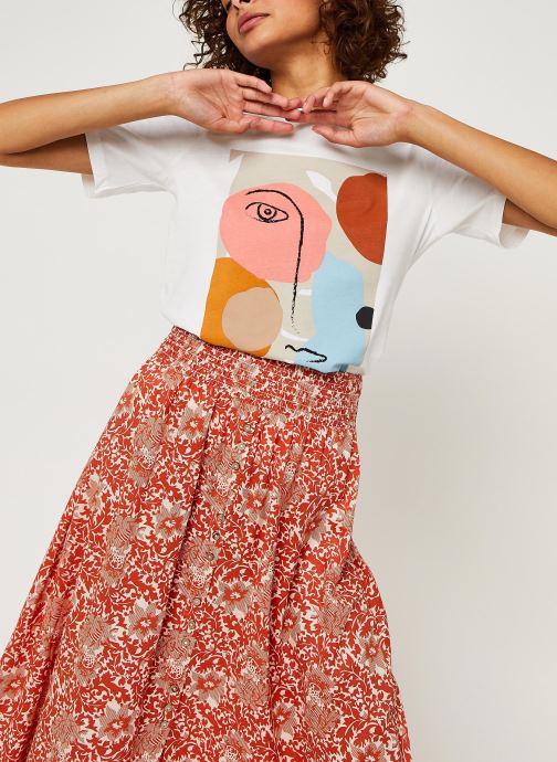 Slfabstract Face Tee B par Selected Femme