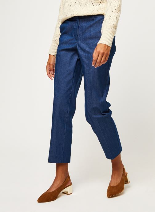 Slfjeanne-Emi Mw Denim Pant W par Selected Femme