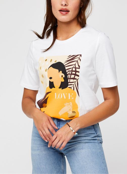 Slfwoman Ss Love Tee B par Selected Femme