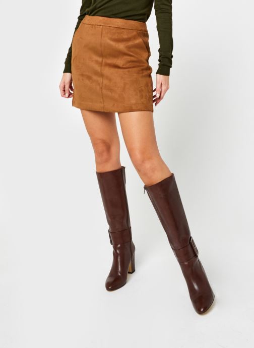 Vmdonnadina Faux Suede Short Skirt par Vero Moda