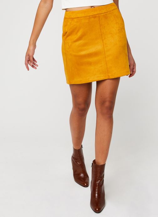 Vmdonnadina Faux Suede Short Skirt par Vero Moda