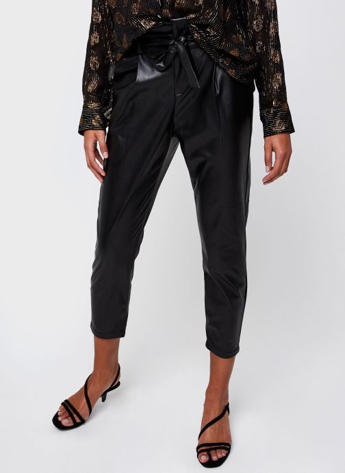 Vmeva Hr Paperbag Pu Ankle Pants par Vero Moda