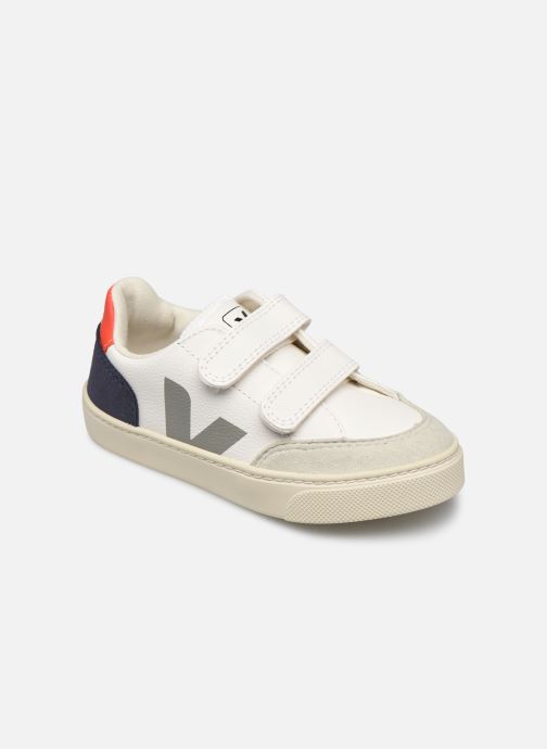 Small V-12 Velcro Leather par Veja