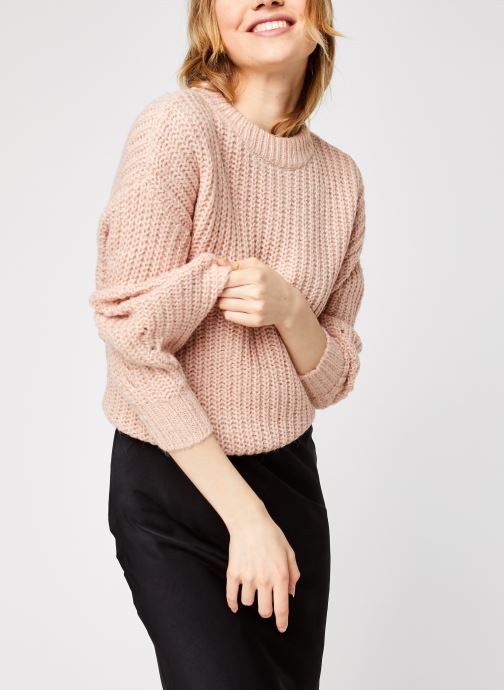 Visuba Knit O-Neck Top par Vila