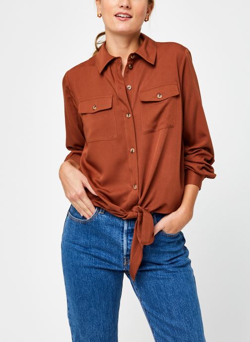 Vimorose Tie Shirt par Vila