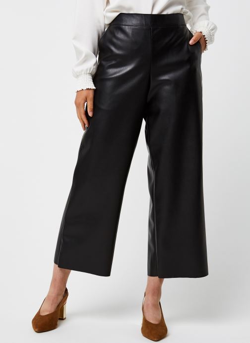 Vipen Cropped Coated Pants par Vila