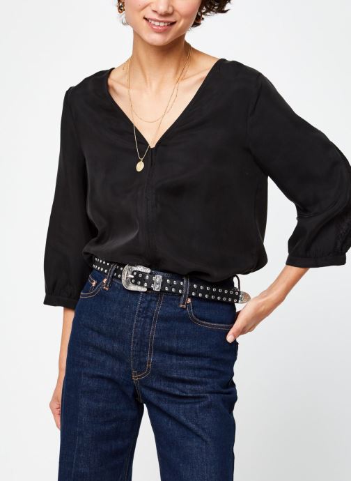 Viraf V-Neck Lace Top par Vila