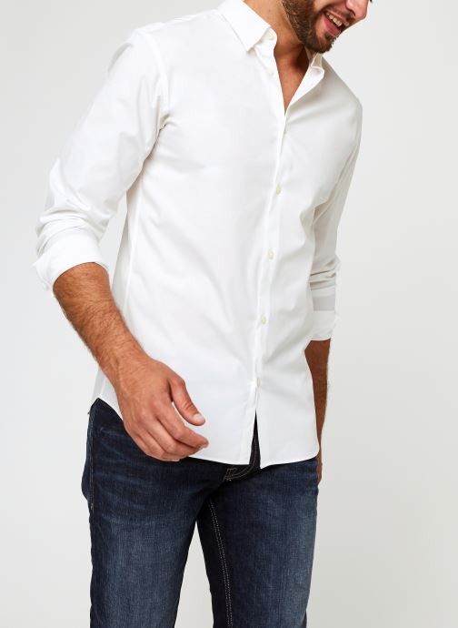 Slhslimmichigan Shirt Ls B Noos par Selected Homme