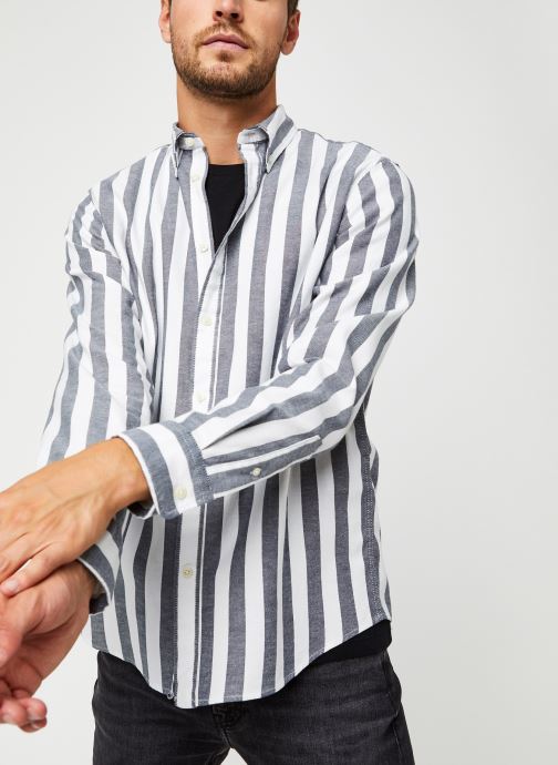 Slhregwide-Stripe Shirt Ls W par Selected Homme