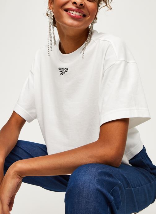 Qqr Cropped Tee par Reebok