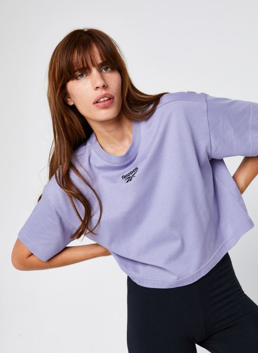 Qqr Cropped Tee par Reebok