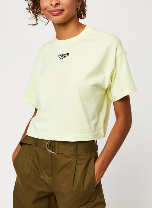 Qqr Cropped Tee par Reebok