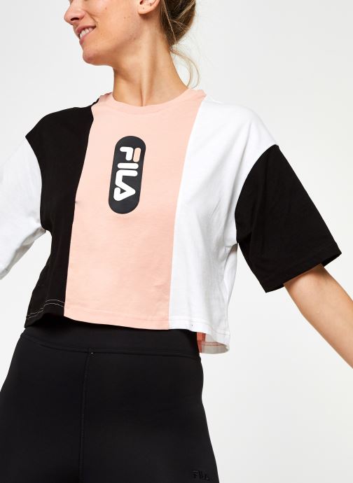Basma Blocked Cropped Tee par FILA