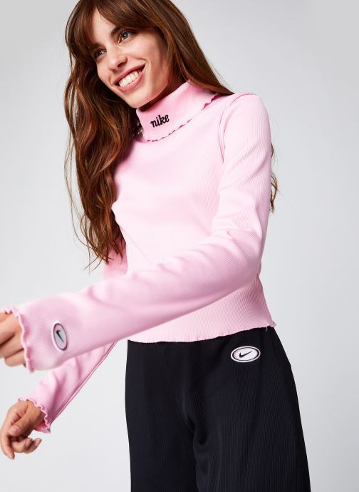 W Nsw Top Ls Rib Femme par Nike