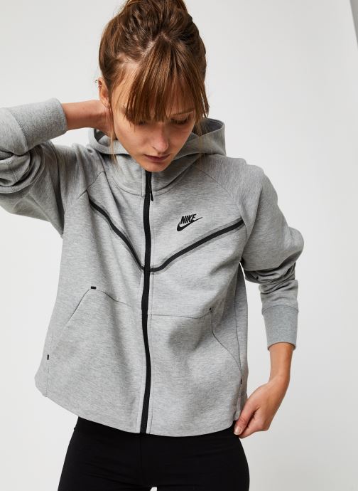 W Nsw Tch Flc Wr Hoodie Fz par Nike