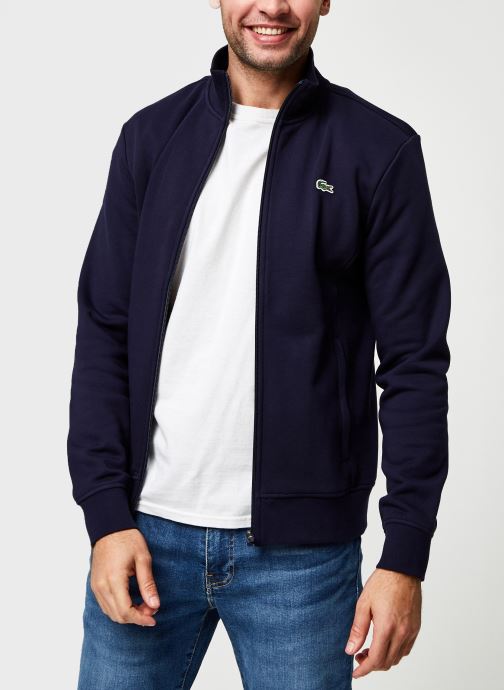 Sweatshirt Full Zip ML Croco par Lacoste