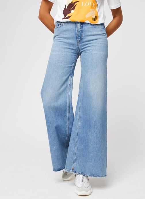 Seasonal Extra Wide Leg High Rise - Blue Butter par Scotch & Soda