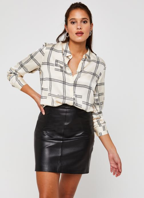 Regular drapey shirt in seasonal pattern par Scotch & Soda