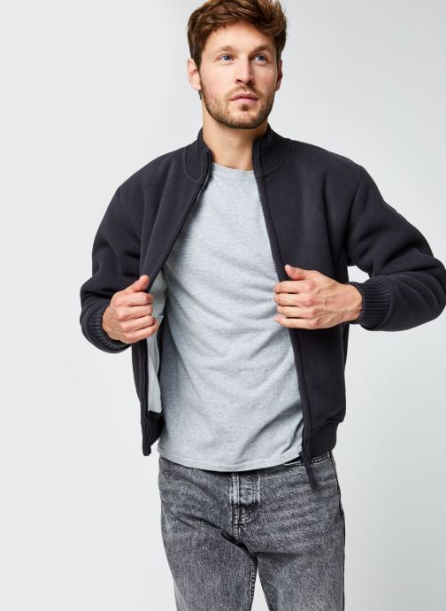 Sweat Zippe Col Camionneur Schott par Schott