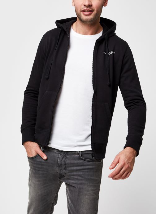 Sweat Zippe Capuche Logo Schott par Schott