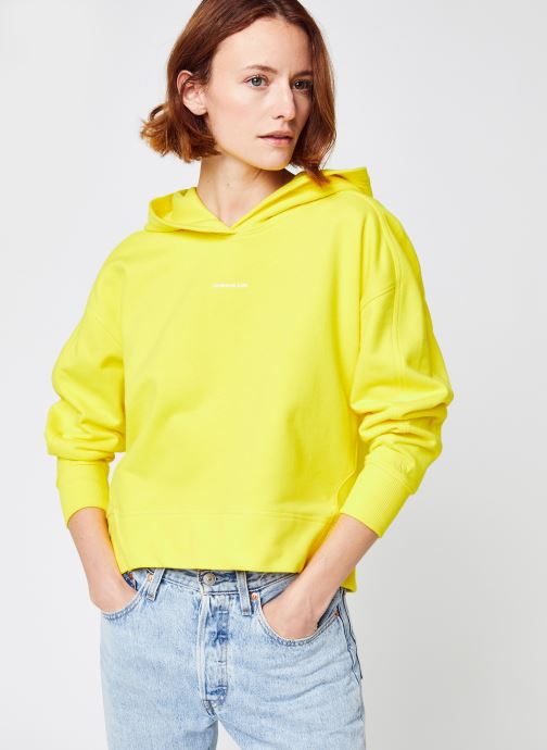 Micro Branding Hoodie par Calvin Klein Jeans