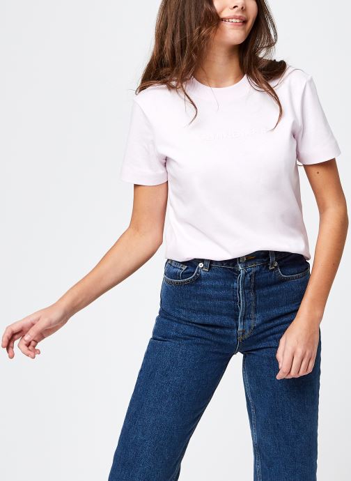 Shrunken Institutional Tee par Calvin Klein Jeans