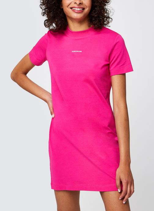 Micro Branding T-Shirt Dress par Calvin Klein Jeans