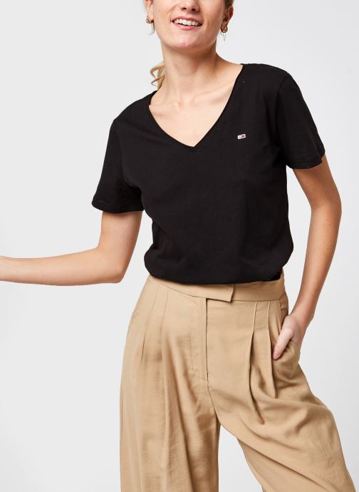 Tjw Slim Jersey V Neck par Tommy Jeans