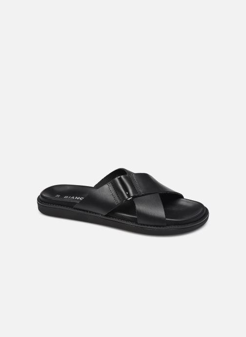 BIADEBBIE Leather Cross Sandal par Bianco