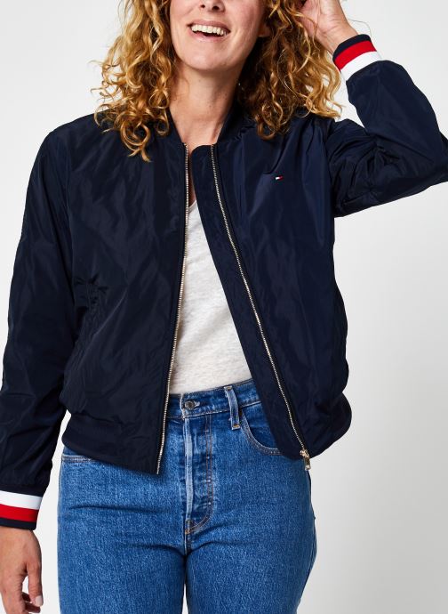 Th Ess Poly Bomber Jacket par Tommy Hilfiger