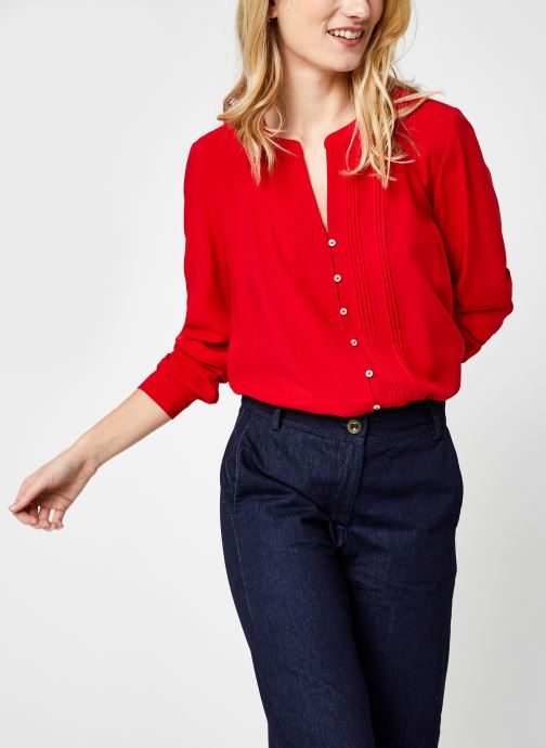 Viscose Poplin Regular Blouse Ls par Tommy Hilfiger