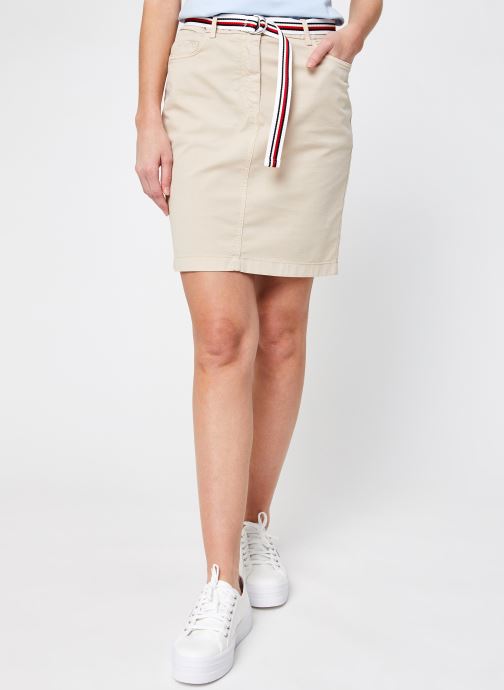 Co Tencel Rome Short Skirt par Tommy Hilfiger