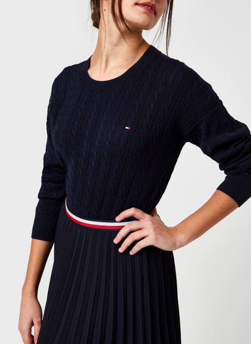 Th Cool Cable C-Nk Swt Ls par Tommy Hilfiger