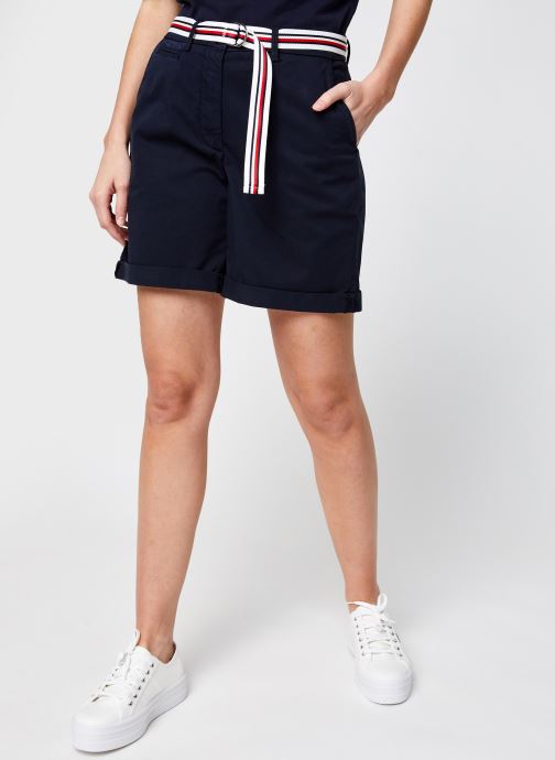 Co Tencel Slim Short par Tommy Hilfiger