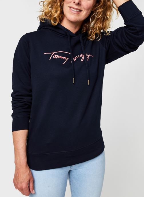 Regular Script Hoodie Ls par Tommy Hilfiger