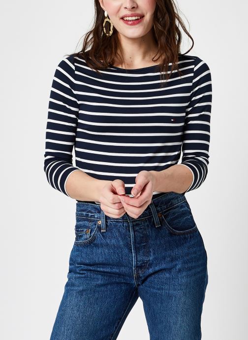 Heritage Boat Neck Tee 3/4 par Tommy Hilfiger