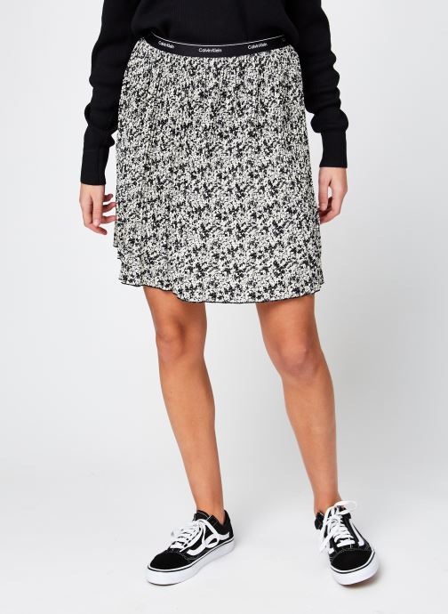 Short Micro Pleat Skirt par Calvin Klein