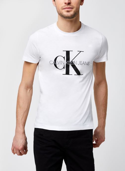 Iconic Monogram Ss Slim Tee par Calvin Klein Jeans