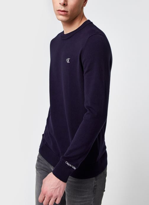 Monogram Chest Logo Cn Sweater par Calvin Klein Jeans
