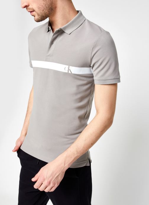 Horizontal CK Panel Polo par Calvin Klein Jeans