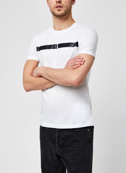Horizontal CK Panel Tee par Calvin Klein Jeans